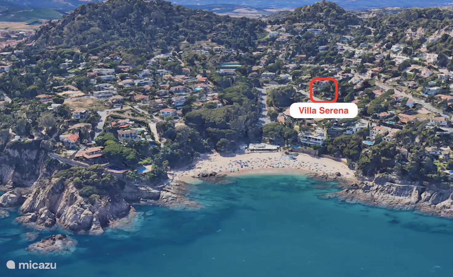 Villa Serena in Spanien, Costa Brava, Blanes - villa