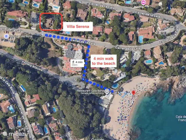 villa huren in Spanje, Costa Brava, Blanes – Villa Serena