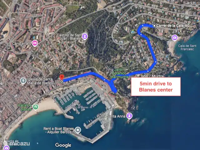 villa huren in Spanje, Costa Brava, Blanes – Villa Serena