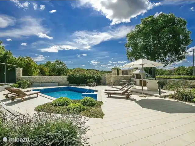 Villa Lenka huren in Kroatië, Istrië, Sveti Lovrec - villa zwembad + terras