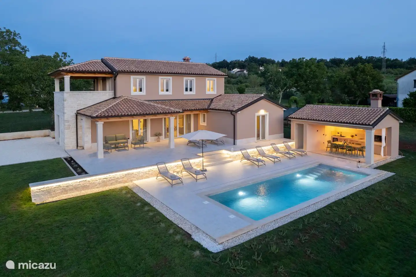 villa, Pazin, Istrie, Croatie - Villa Belci