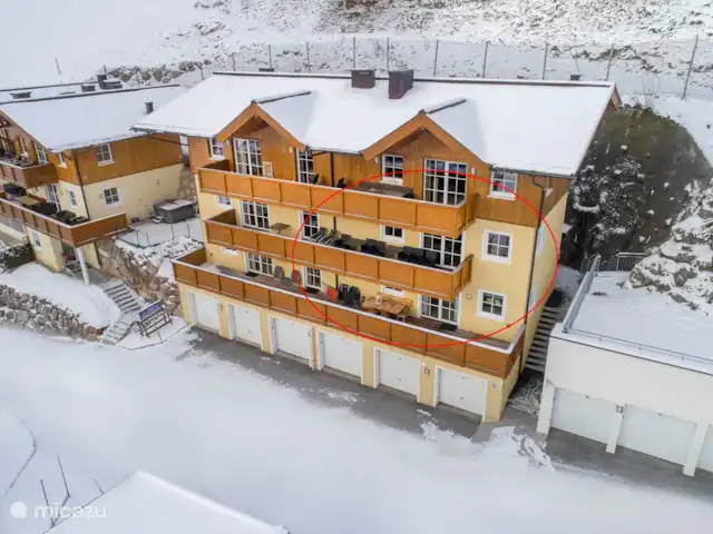 Profitez de Saalbach Top E2 | Autriche, Salzburgerland, Saalbach - appartement La maison occupe tout le deuxième étage et est accessible par des escaliers.