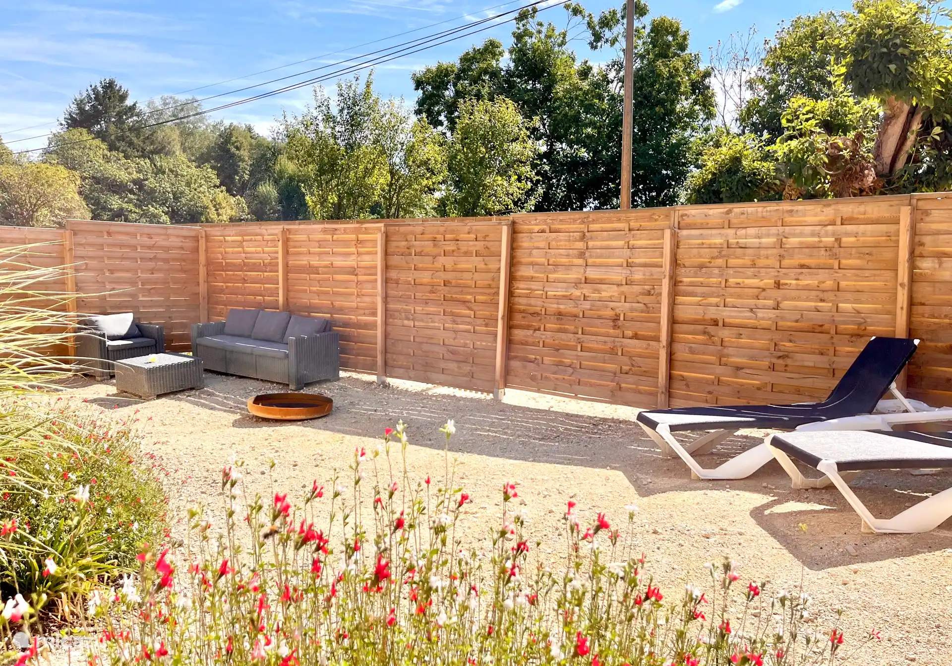 Privater umzäunter Garten von Maison CouCou III.