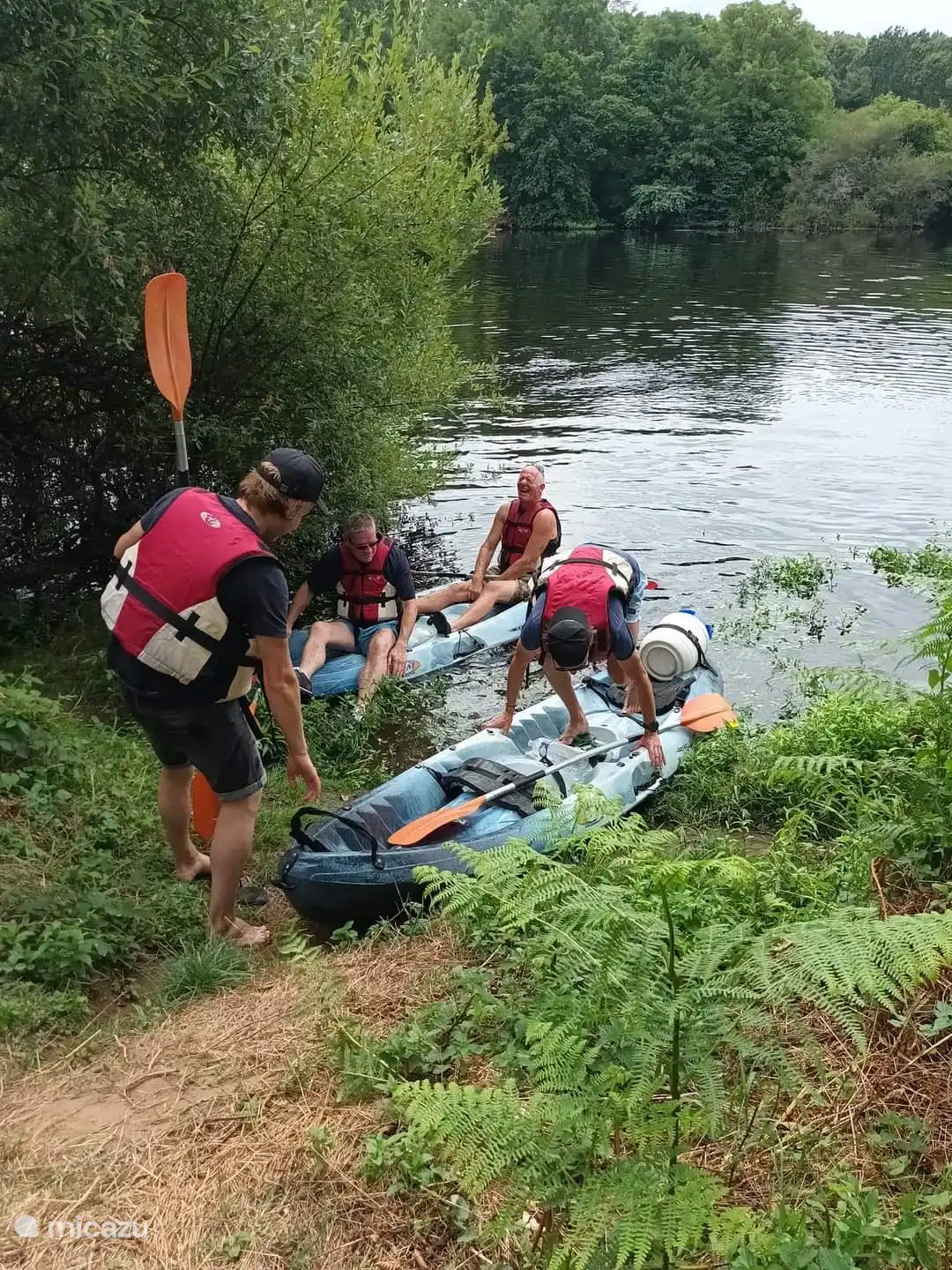 Fluss Vienne 5 min. reiten