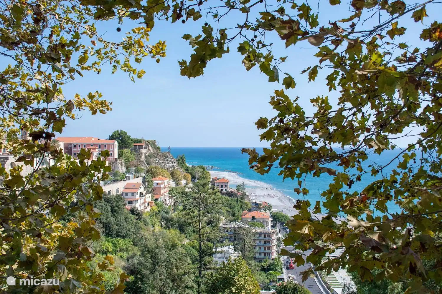 Der Strand von Ventimiglia