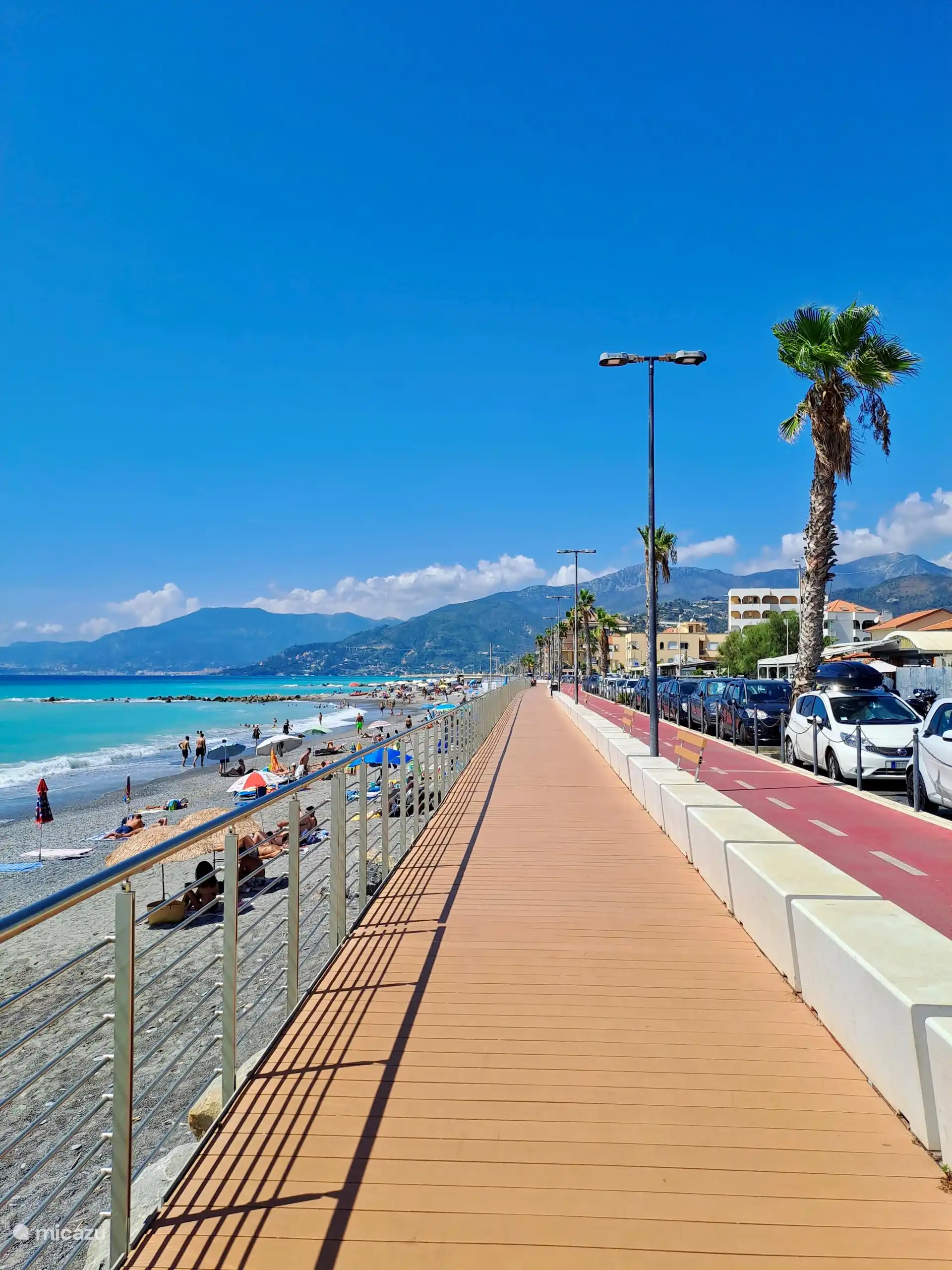 Strand Ventimiglia 5 Minuten vom Haus entfernt