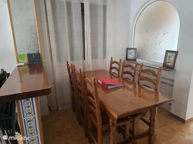 vakantiehuis huren in Spanje, Costa Blanca, Benidoleig – La Isabella Eettafel