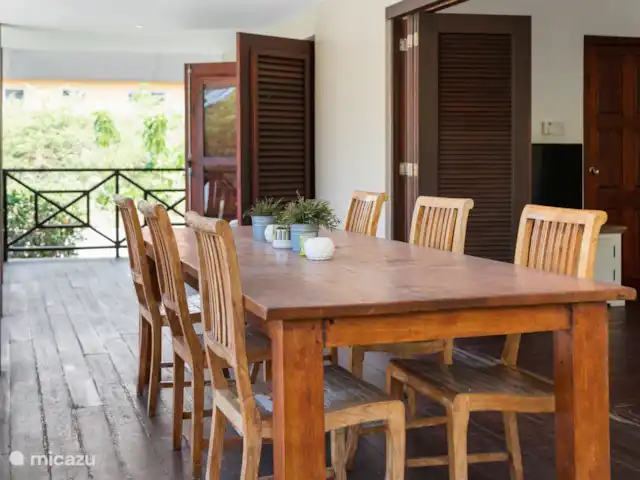 Villa Solaya 3, Jan Thiel | Curaçao, Banda Ariba (est), Jan Thiel - villa Table à manger