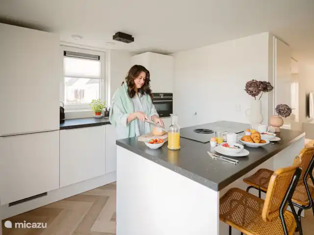 Plaisir ultime à Sint Maarten NH | Pays-Bas, Hollande du Nord, Saint Martin - maison de vacances La cuisine ouverte est équipée de tout le confort de luxe.