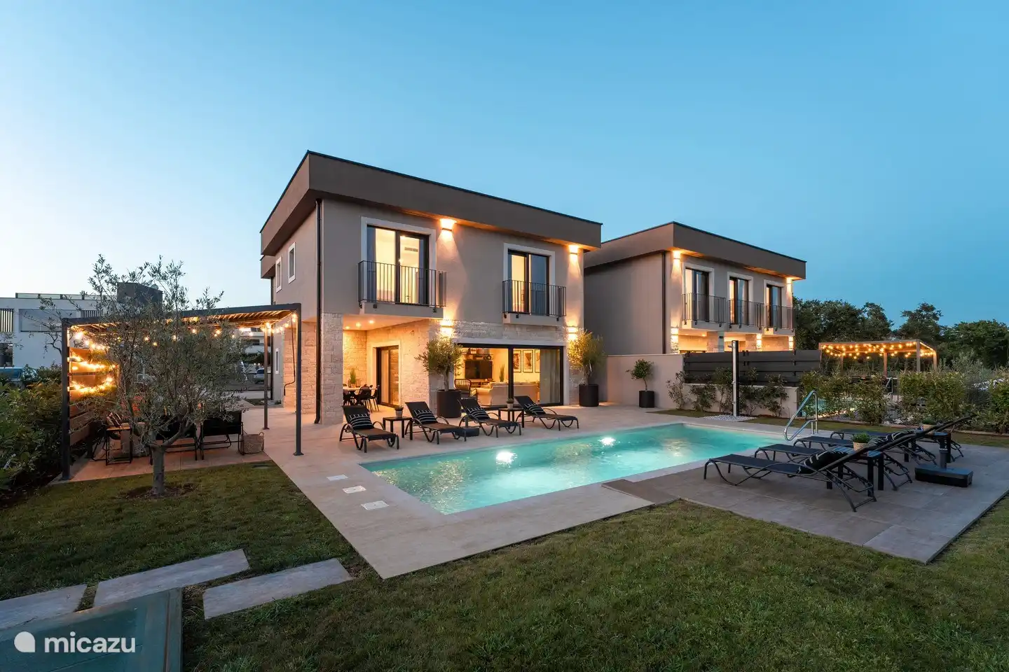 Villa Palazzina in Kroatien, Istrien, Porec - villa