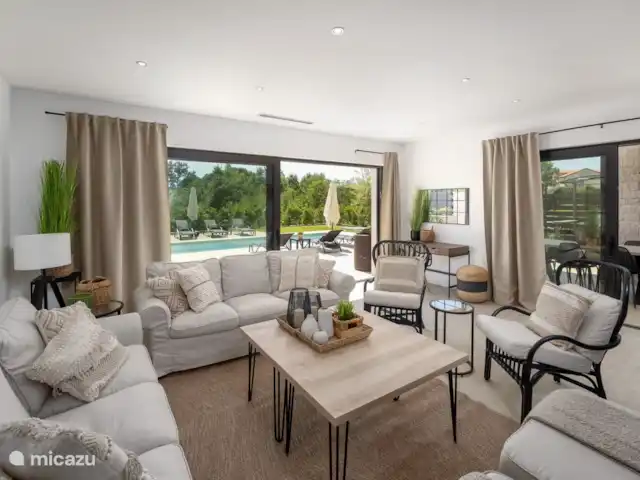 Villa Palazzina huren in Kroatië, Istrië, Porec - villa woonkamer