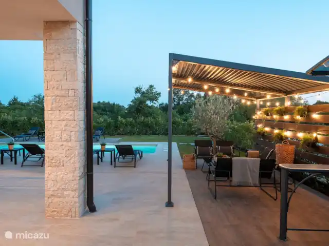 Villa Palazzina huren in Kroatië, Istrië, Porec - villa terrras