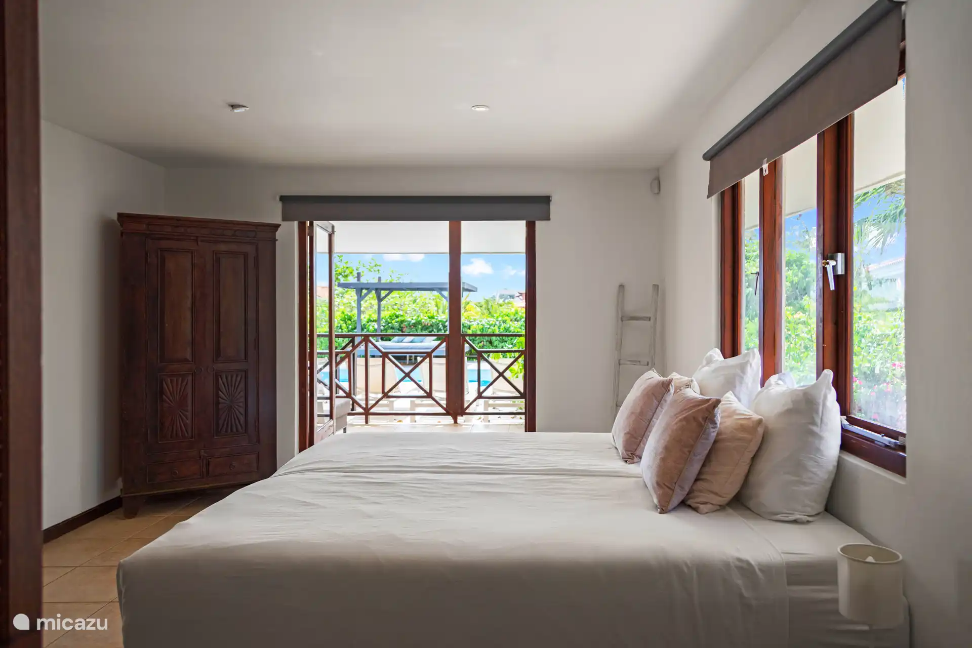 Dream away with Caribbean life in the background