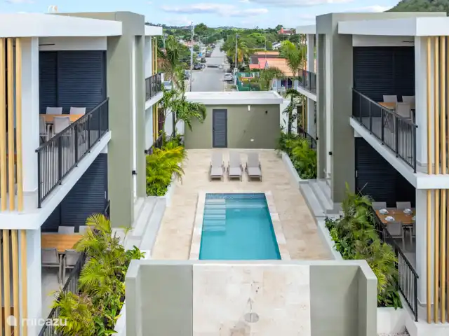 Location de Vacances Curaçao, Banda Ariba (est), Mambo Beach, appartement - Crystal Sands Resort Curaçao Magnifique nouveau complexe à distance de marche de la plage de Mambo