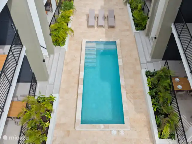 Location de Vacances Curaçao, Banda Ariba (est), Mambo Beach, appartement - Crystal Sands Resort Curaçao 8 appartements construits dans un style Melrose. Luxe et confort