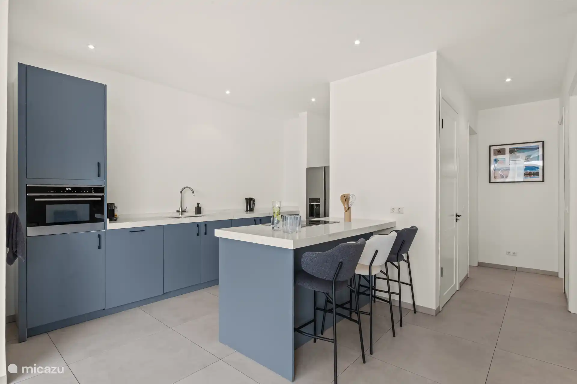 Luxurious open kitchen