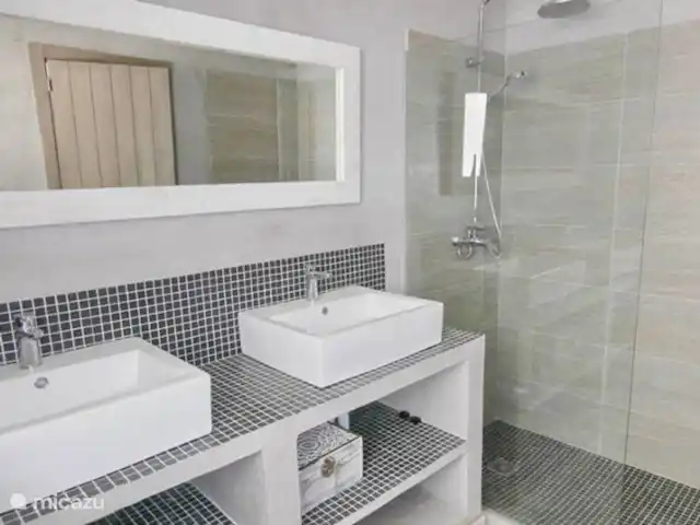 Villa de estilo ibicenco + vistas al mar en España, Costa Blanca, Moraira - villa baño