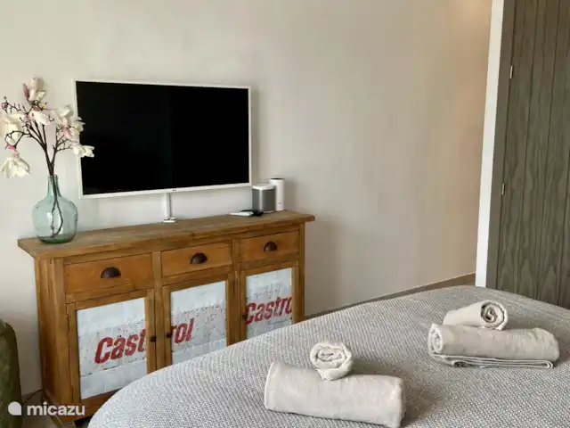 Villa de estilo ibicenco + vistas al mar en España, Costa Blanca, Moraira - villa Dormitorio 1