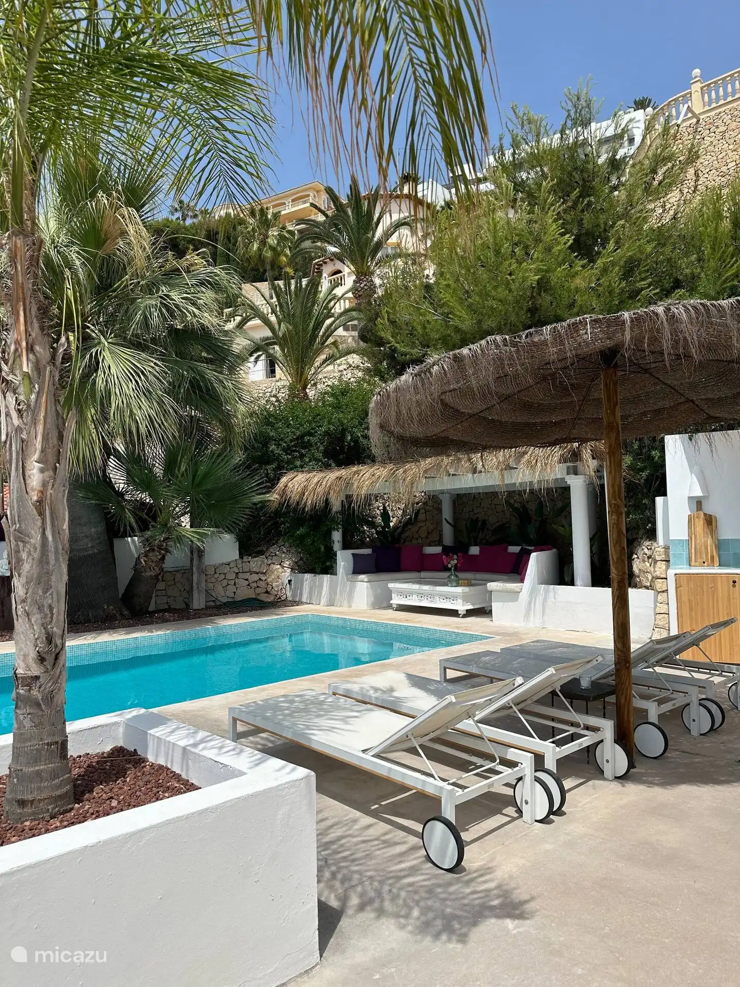 Villa de estilo ibicenco + vistas al mar en España, Costa Blanca, Moraira - villa