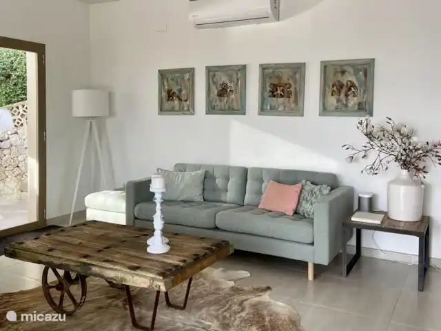 Villa de estilo ibicenco + vistas al mar en España, Costa Blanca, Moraira - villa banco