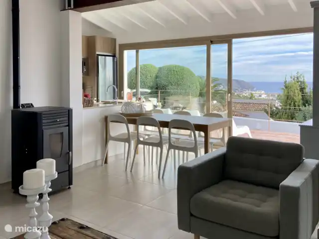 Villa de estilo ibicenco + vistas al mar en España, Costa Blanca, Moraira - villa Vista