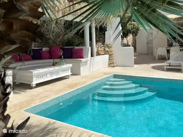 Villa de estilo ibicenco + vistas al mar en España, Costa Blanca, Moraira - villa Agradable descanso