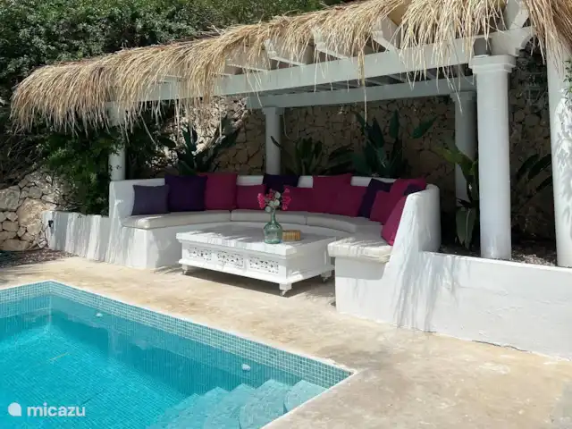 Villa de estilo ibicenco + vistas al mar en España, Costa Blanca, Moraira - villa Disfruta de la sombra