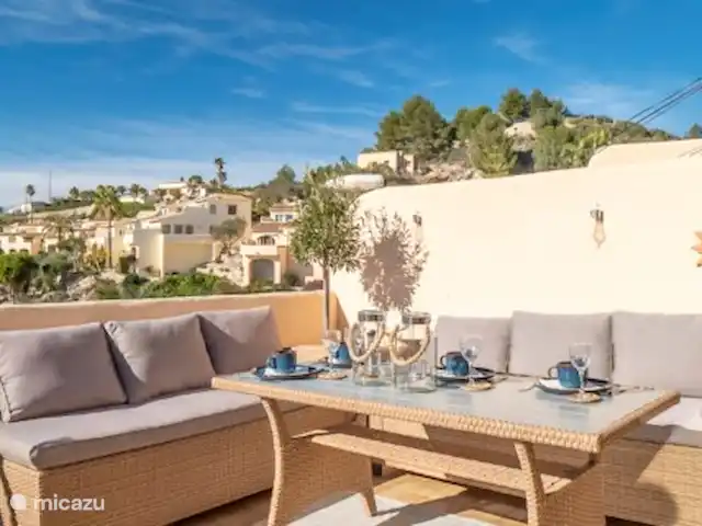 Casa Eva   huren in Spanje, Costa Blanca, Teulada - bungalow Pure ontspanning met hemelse rust op het terras