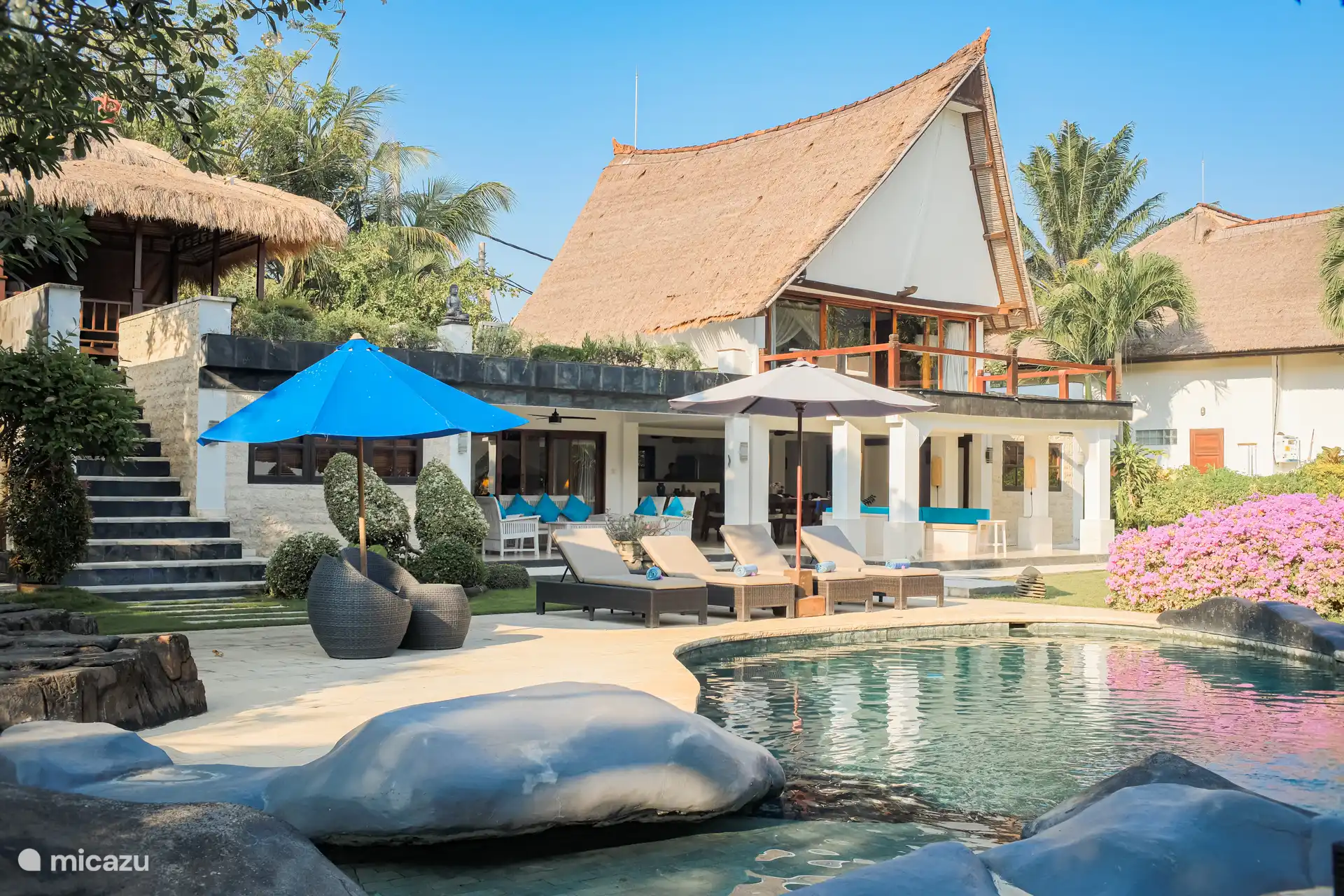villa, Kaliasem, Bali, Indonesien - Villa Santai