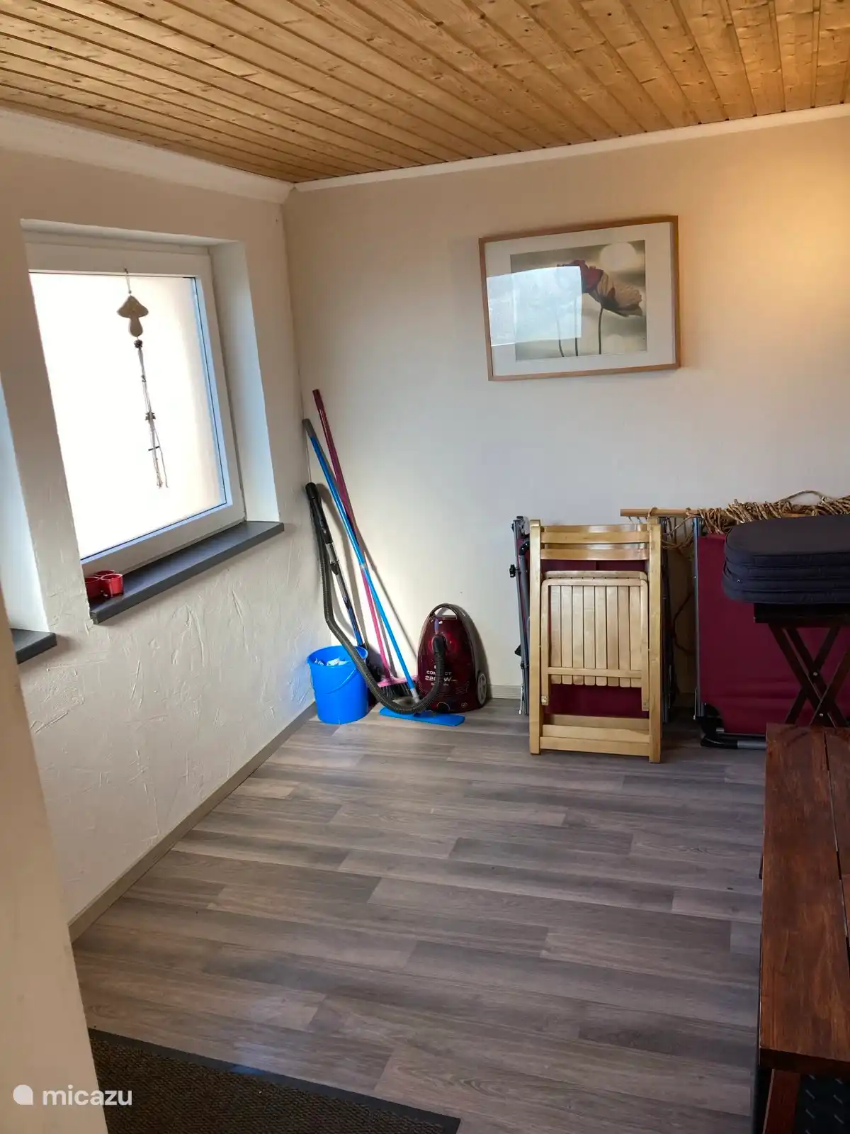 Die Halle für die Fahrräder