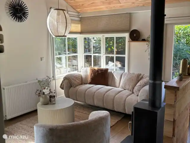 Location de Vacances Pays-Bas, Overijssel, Nutter, maison de vacances - Chalet forestier le Pic tacheté Salon