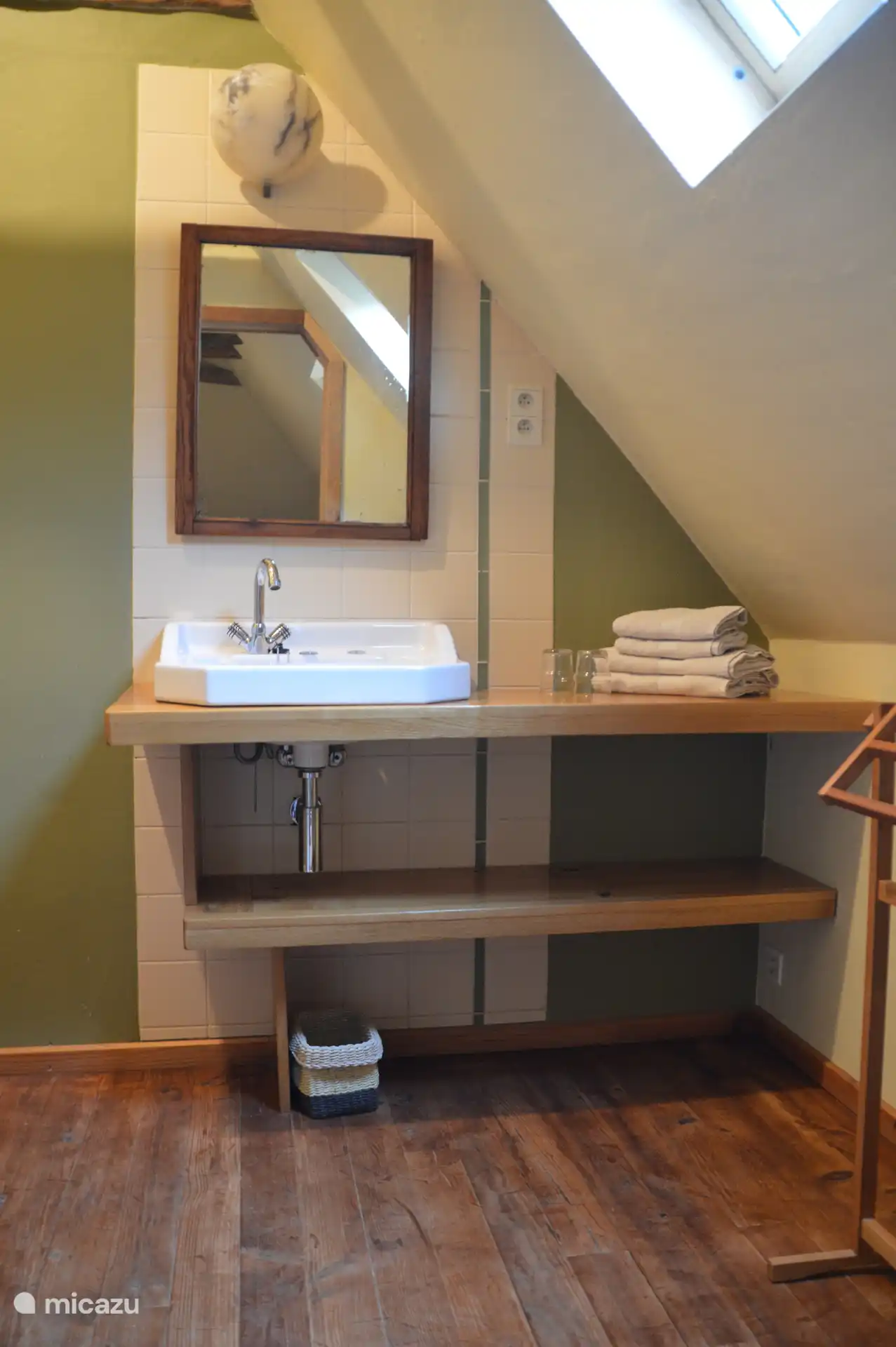 Accompanying bathroom