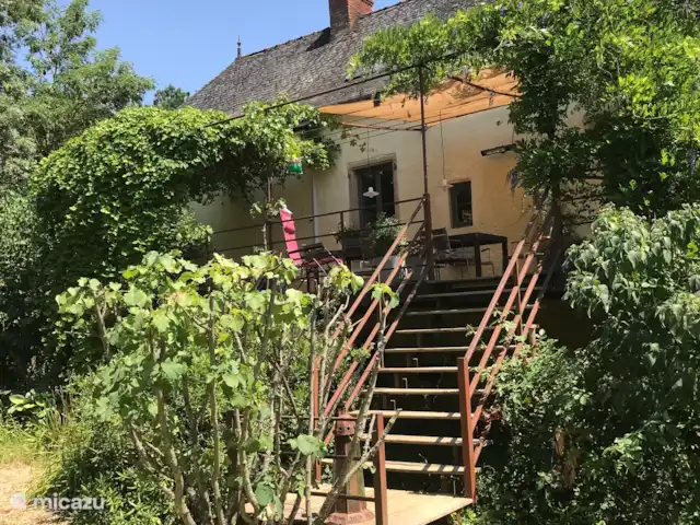 Mas De Cazes | France, Tarn-et-Garonne, Parisot - maison de vacances La grande terrasse à l’arrière