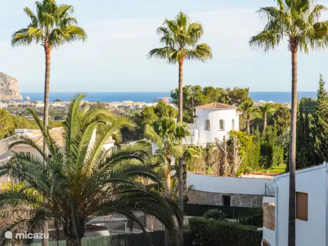Casa Swart huren in Spanje, Costa Blanca, Jávea - vakantiehuis Het uitzicht op de zee vanaf het dakterras
