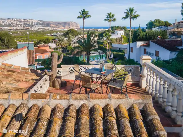 Casa Swart huren in Spanje, Costa Blanca, Jávea - vakantiehuis Zeezicht vanaf het dakterras