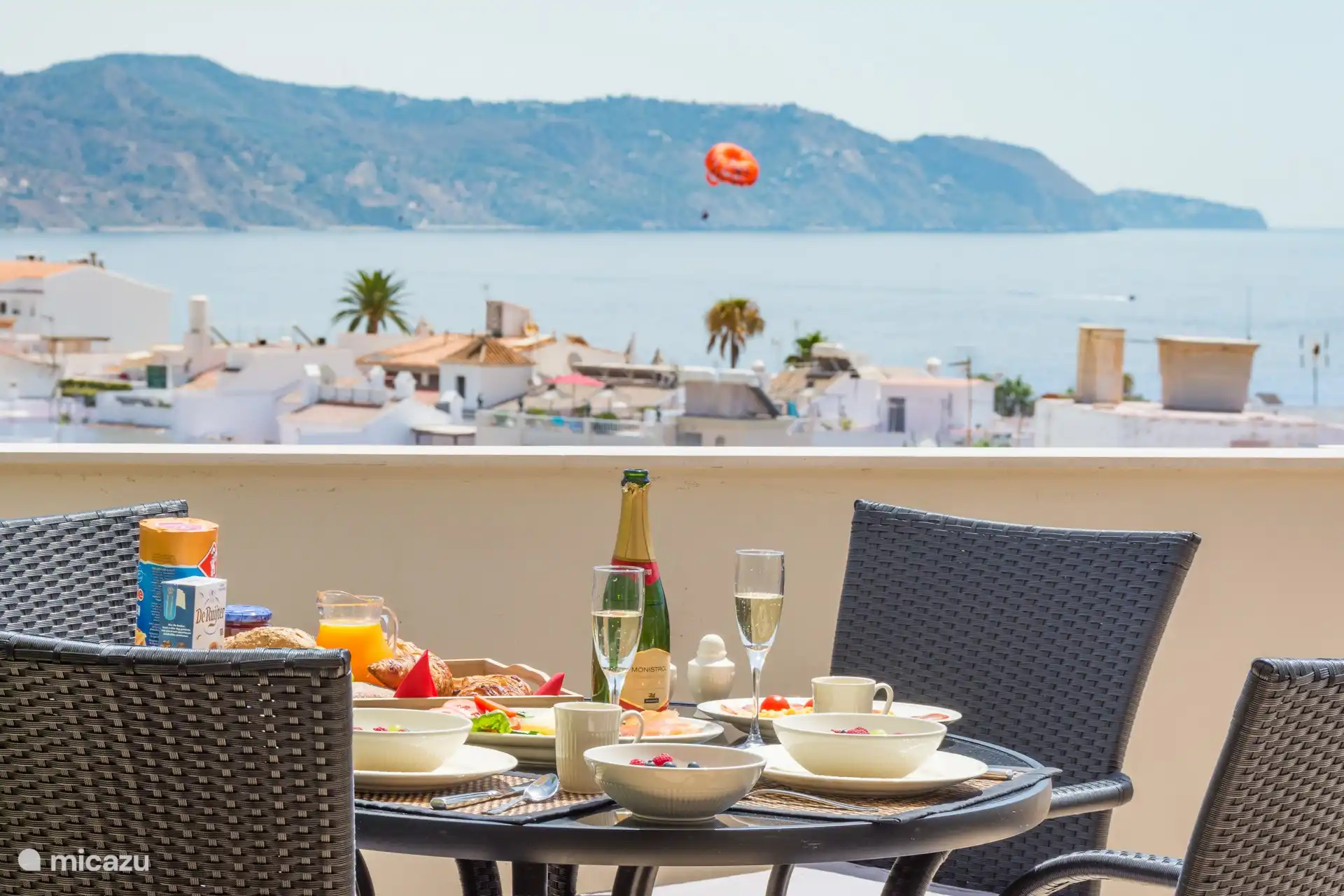 appartement, Nerja, Costa del Sol, Spanien - Herz von Nerja - Meerblick + Strand 3 min.