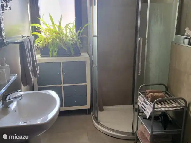 Coeur de Nerja -vue mer + plage 3 min. | Espagne, Costa del Sol, Nerja - appartement Salle de bain 1. Celle-ci est située juste à côté de la chambre 1.