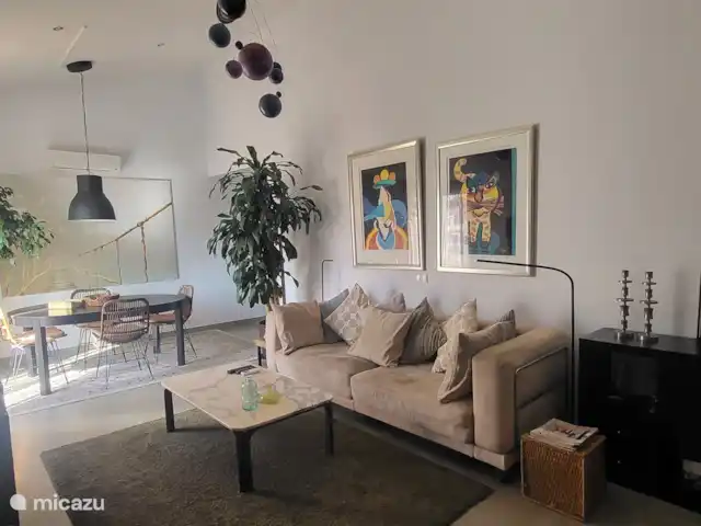 Coeur de Nerja -vue mer + plage 3 min. | Espagne, Costa del Sol, Nerja - appartement Le salon.