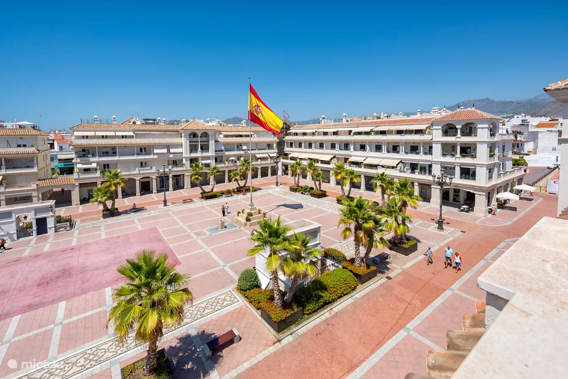 Blick von der vorderen Terrasse