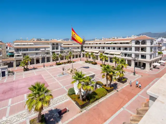 Coeur de Nerja -vue mer + plage 3 min. | Espagne, Costa del Sol, Nerja - appartement Vue depuis la terrasse avant