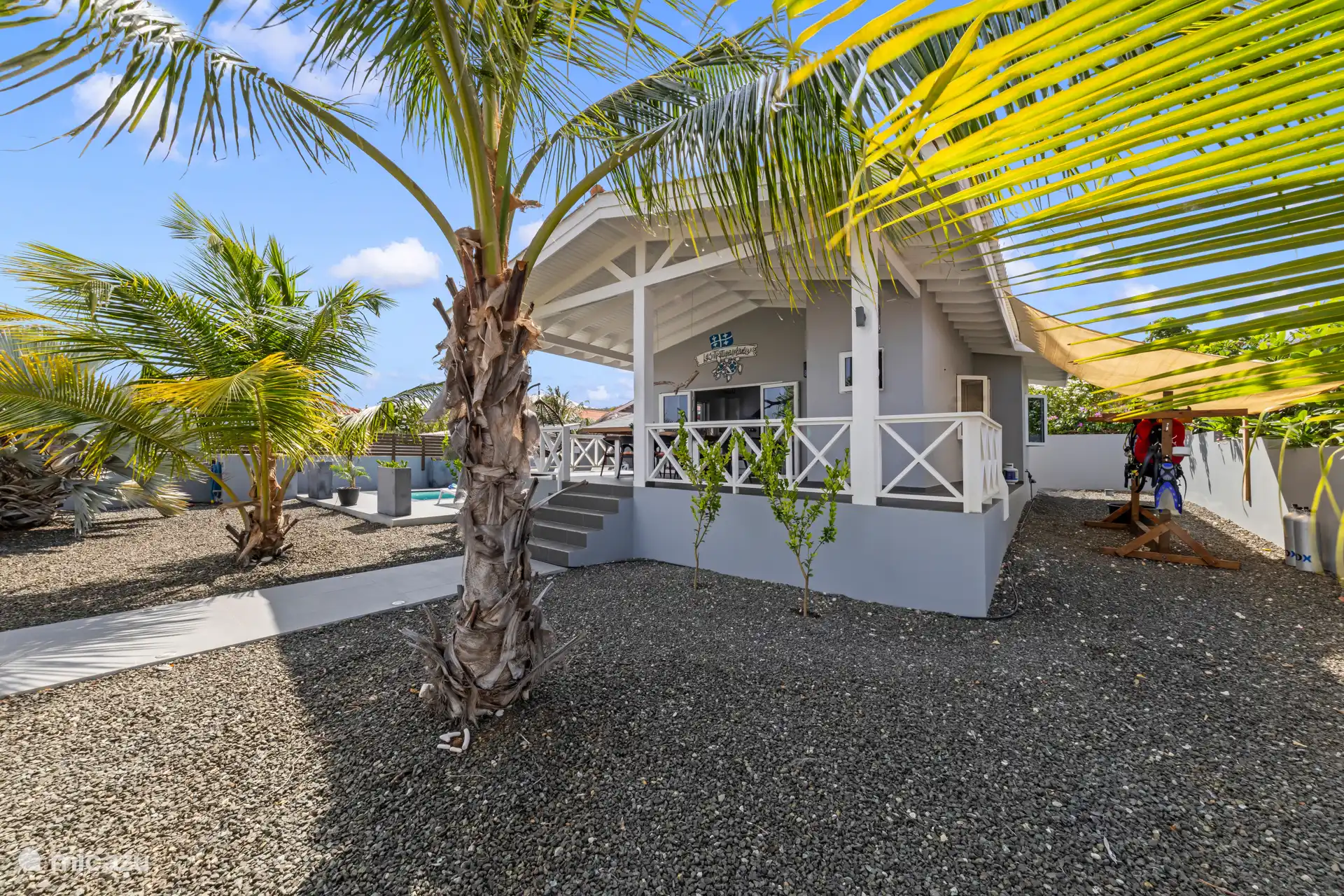 Vakantieparken, Curaçao, Banda Abou (west), Fontein, vakantiehuis Las Tortugas Azules