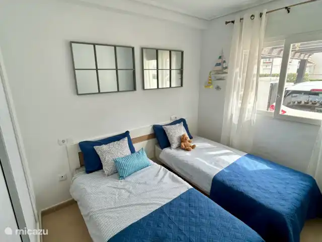 Casa To-r-relax en España, Costa Cálida, Torre Pacheco - casa vacacional Dormitorio en la planta baja.