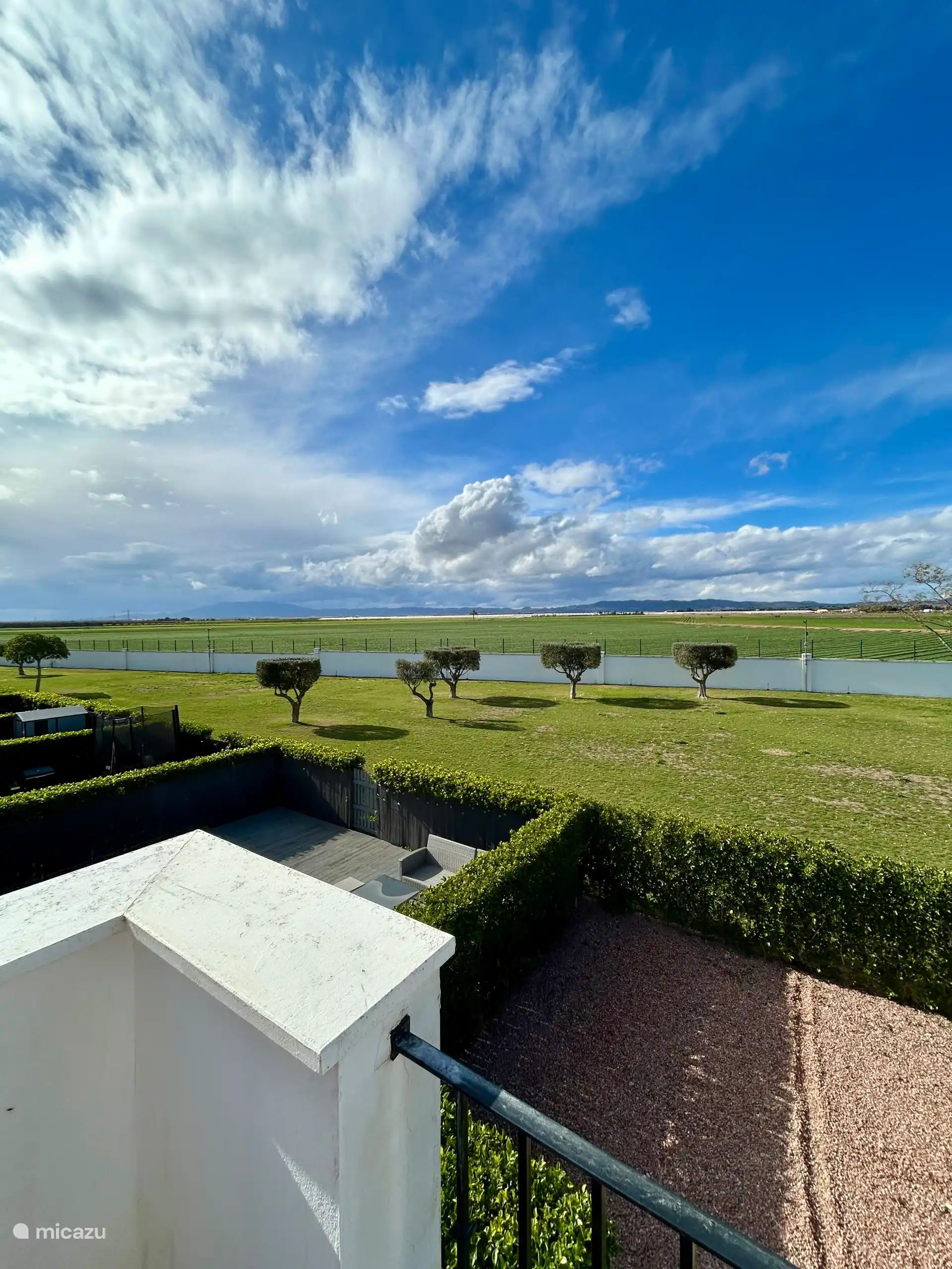 View from the terrace.