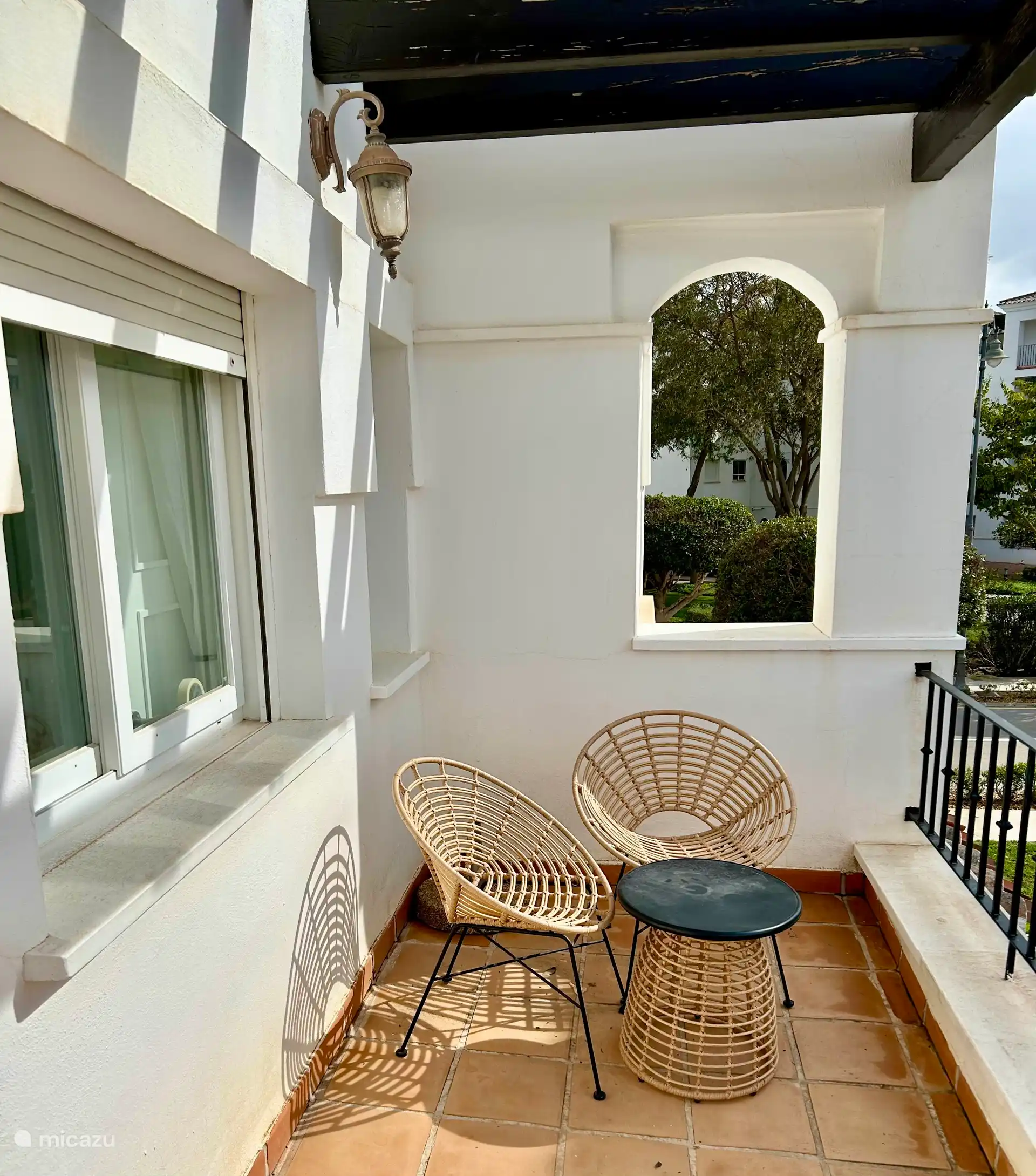 So many places to enjoy the sun.