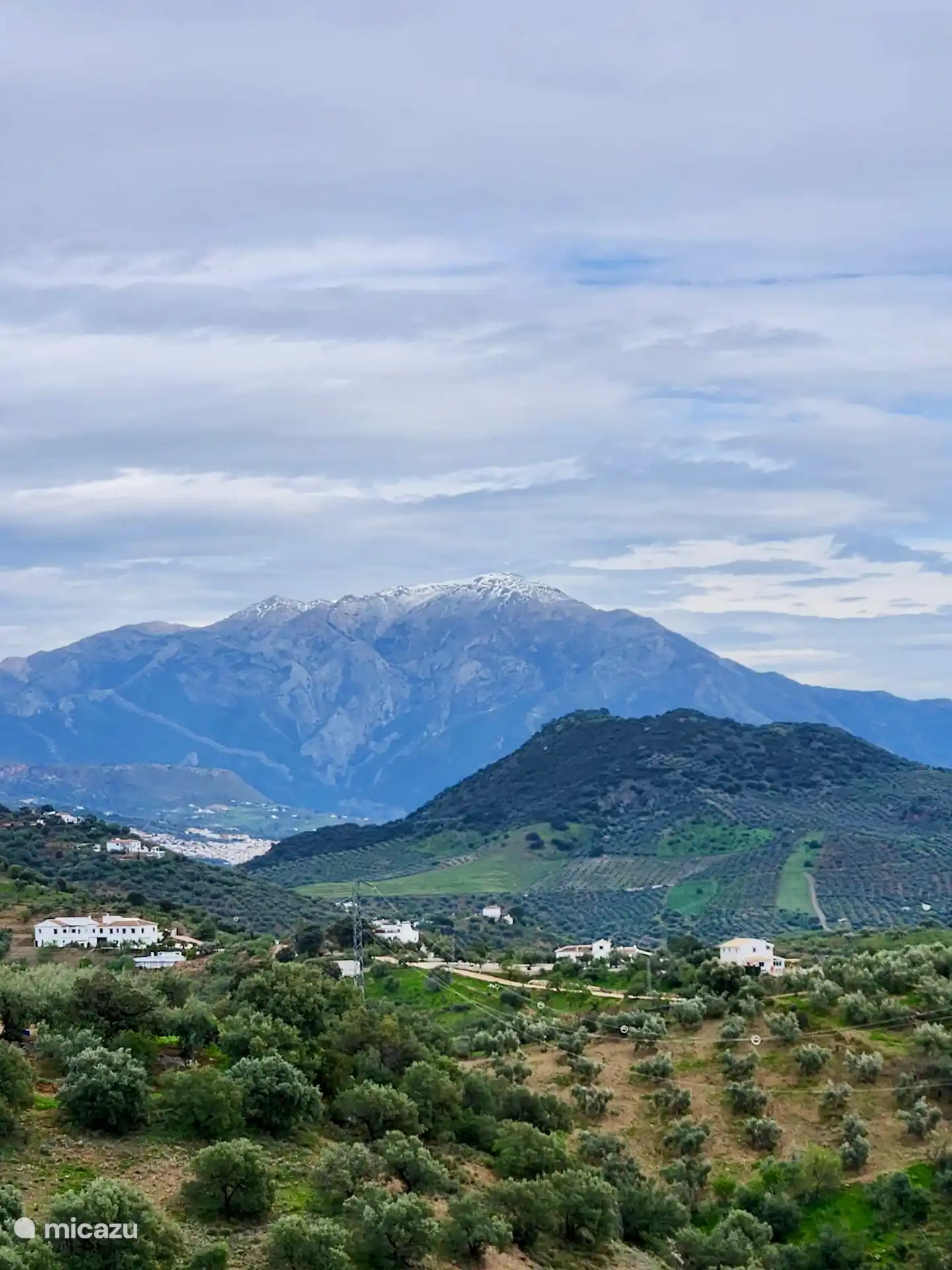 Umgebungsfoto, an klaren Tagen kann man sogar die Sierra Nevada links von diesem Berg sehen!