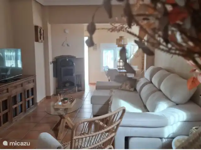 villa huren in Spanje, Costa Blanca, Polop – Casa Rita Blanca Sfeervolle huiskamer