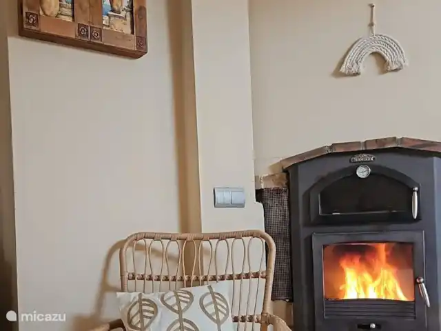 villa huren in Spanje, Costa Blanca, Polop – Casa Rita Blanca Haardvuur voor de frisse avonden