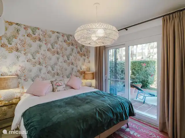 Bliss en bord de mer à Marbella | Espagne, Costa del Sol, Málaga - appartement Chambre à coucher - lit king size