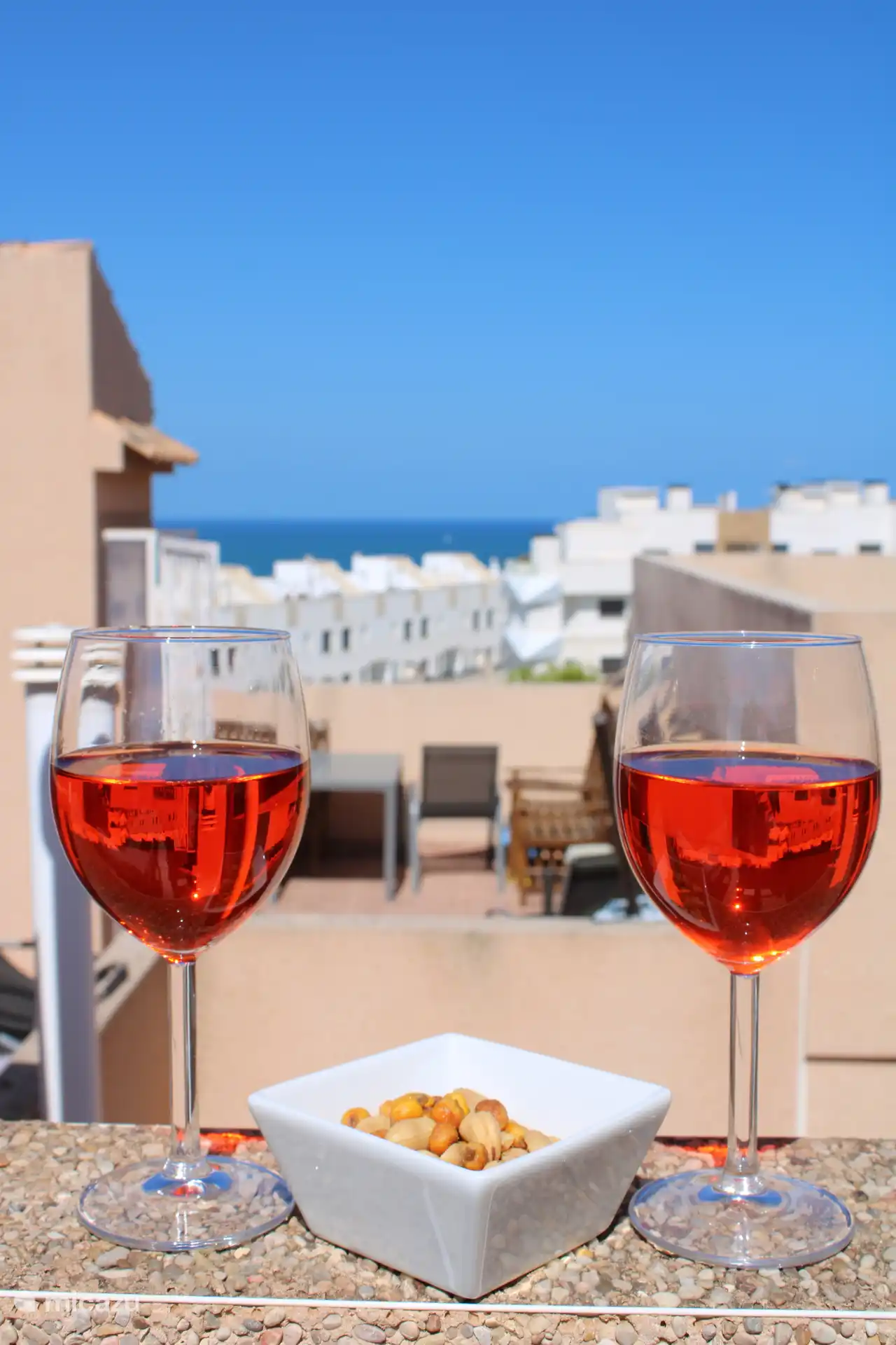 Nice stay on the roof terrace