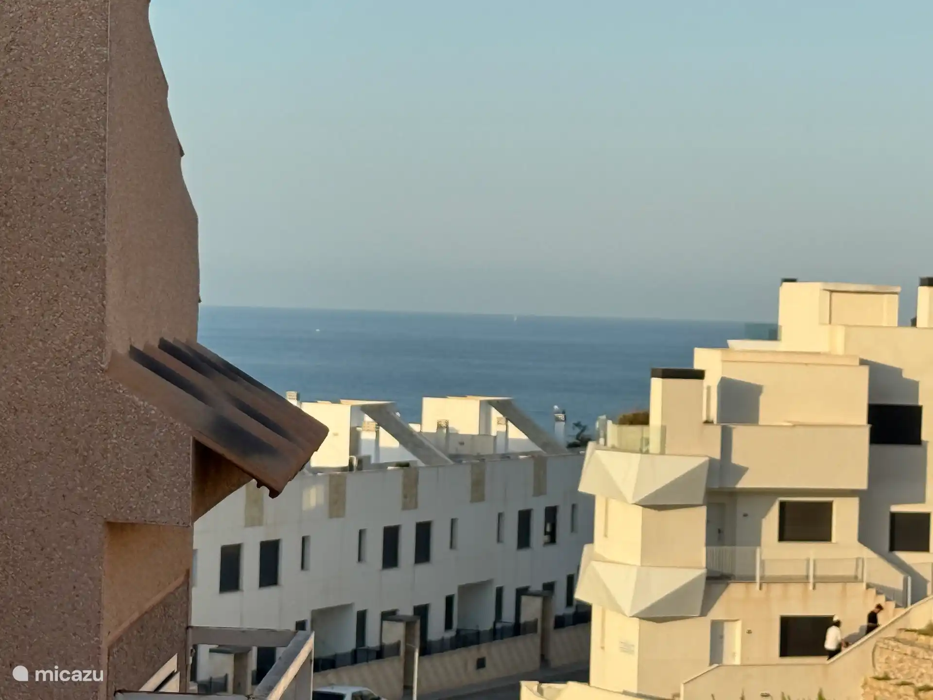 Sea view from the roof terrace